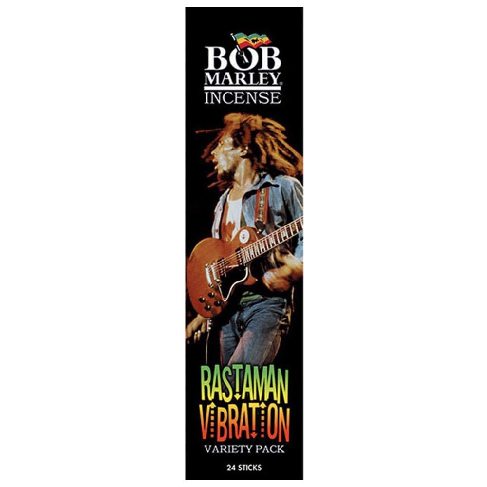 BOB MARLEY ボブマーリー (生誕 80年 ) - RASTAMAN / インセンス / お香 / 4種24本入 / グッズ - PGS